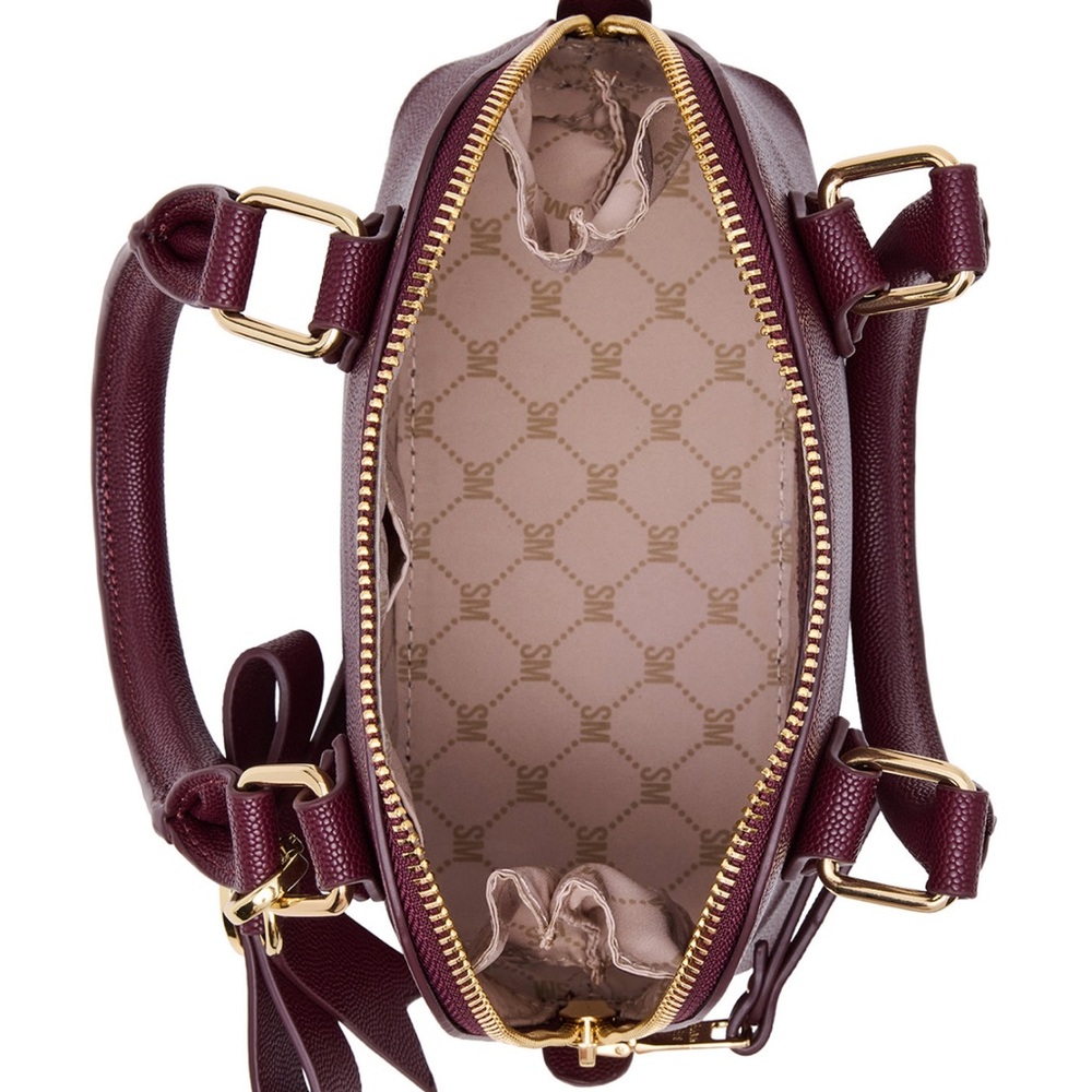 NWT Steve Madden
Bhope-D Mini Satchel Bag COLOR WINE Mea - Picture 6 of 7